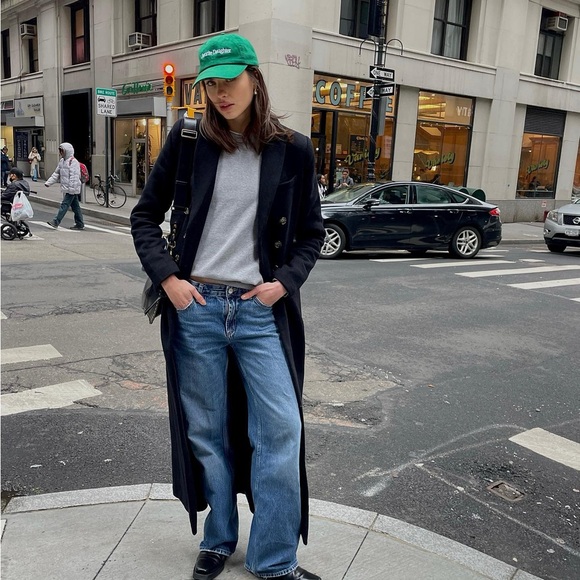 FAVORITE DAUGHTER Simon Black Trench Coat S - Picture 5 of 5